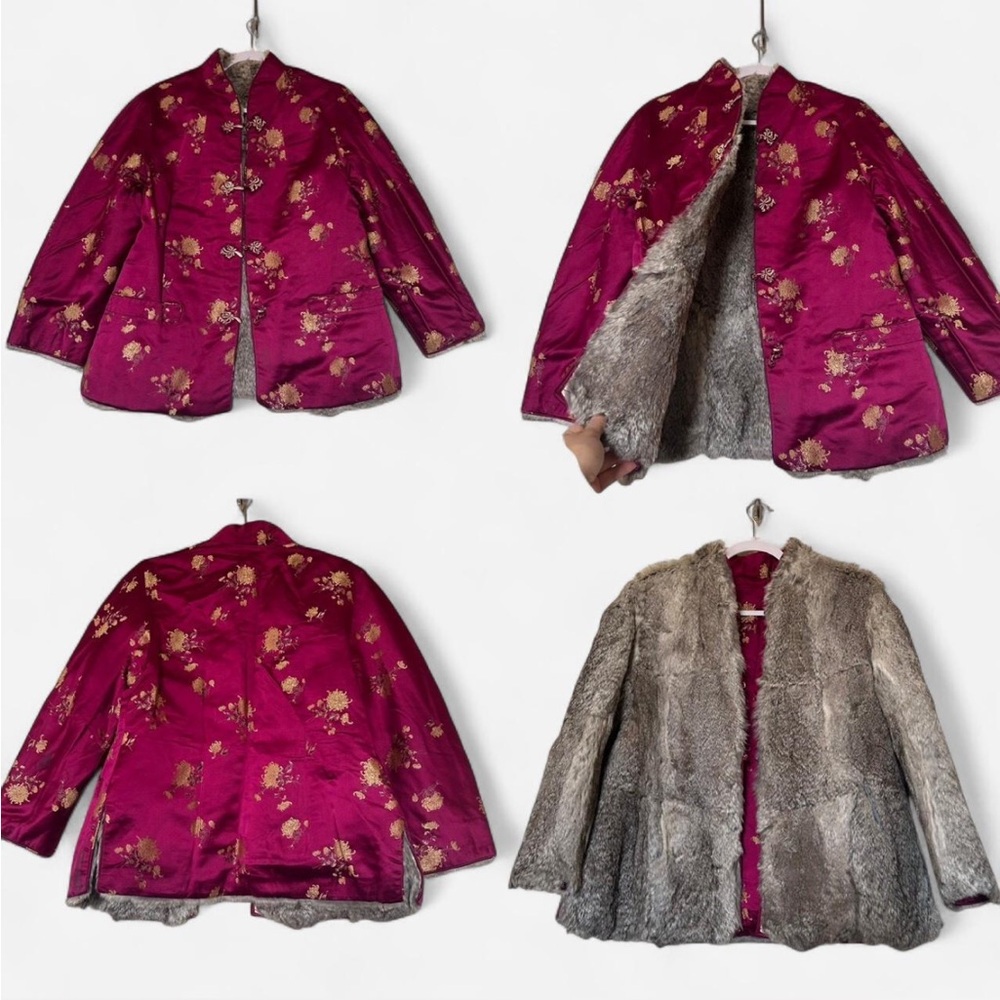 🌺REVERSIBLE FUR JACKET!🌺